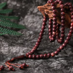 Chapelet musulman en perles rouges