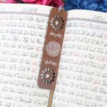 Coffret de luxe en bois pour homme : tapis de prière, chapelet, Coran et marque page