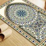 Tapis de prière islam mosaïque