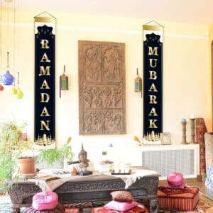 Bannière de porte Ramadan
