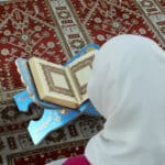 Support de livre islamique en bois